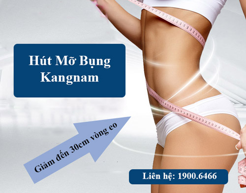 Thẩm mỹ hút mỡ bụng Kangnam – Giảm đến 30cm vòng eo