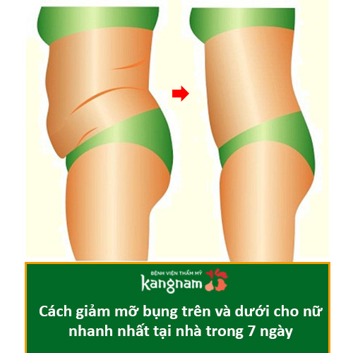 【HOT】Cách GIẢM mỡ BỤNG TRÊN & DƯỚI cho nữ NHANH nhất TẠI NHÀ