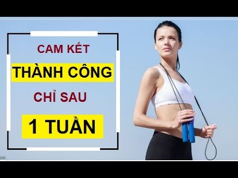 Giáo án nhảy dây giảm mỡ bụng đúng cách cho nam và nữ giảm cân trong 1 tuần