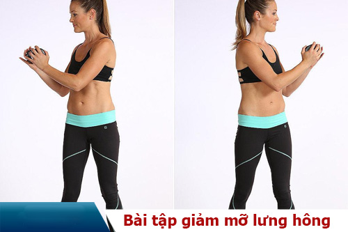 cách giảm mỡ lưng hông