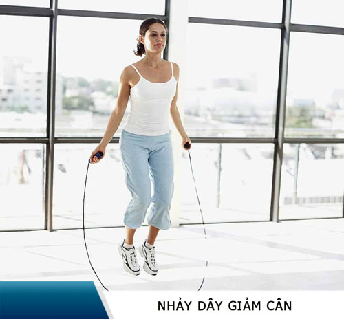 nhảy dây giảm cân