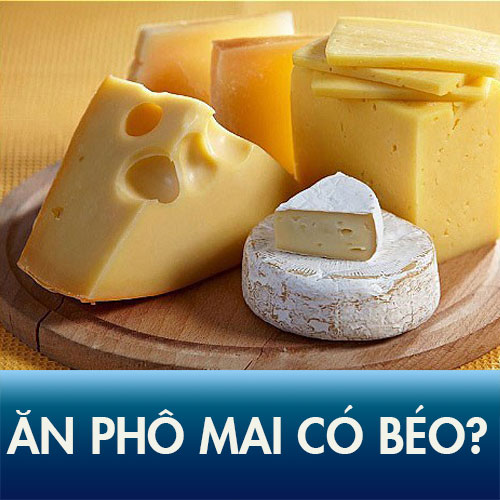 Ăn phô mai có béo không? Khuyến cáo phải biết cho mọi người khi ăn phô mai!