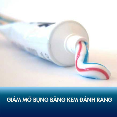 5 Cách giảm mỡ bụng bằng kem đánh răng an toàn, hiệu quả cao