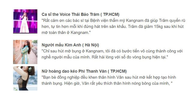 hút mỡ bụng ở đâu tốt và