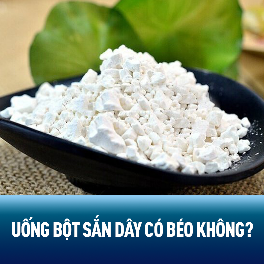 Uống bột sắn dây có béo không? – Lời khuyên từ chuyên gia